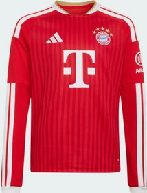 adidas FC Bayern München 2026/2027 Heimtrikot langarm (Junior)