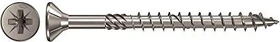 fischer PowerFast FPF-SZ A2P 100 PZ3 Spanplattenschraube, 6x100mm, 100 Stück
