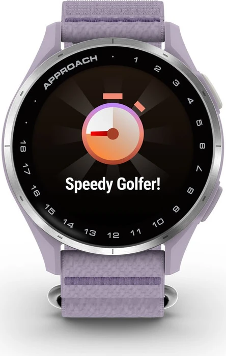 Garmin Approach J1 GPS-Golfuhr silver/lilac