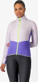 Castelli Unlimited Fahrradjacke powder rose/ultraviolet-electr (Damen)