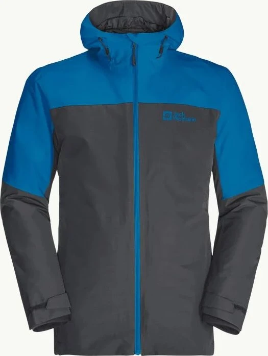 Jack Wolfskin Glaabach 3in1 Funktionsjacke blue pacific (Herren)