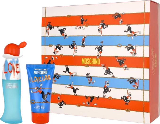 Moschino Cheap & Chic I Love Love EdT 30ml + Body Lotion 80ml Duftset