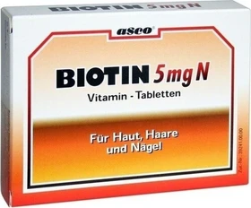 Allpharm Biotin 5mg N Tabletten, 150 Stück