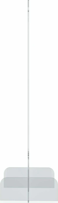 Magnetoplan Hygieneschutz Thekenaufsatz Acryl-Hygienewand, transparent, 50x85cm