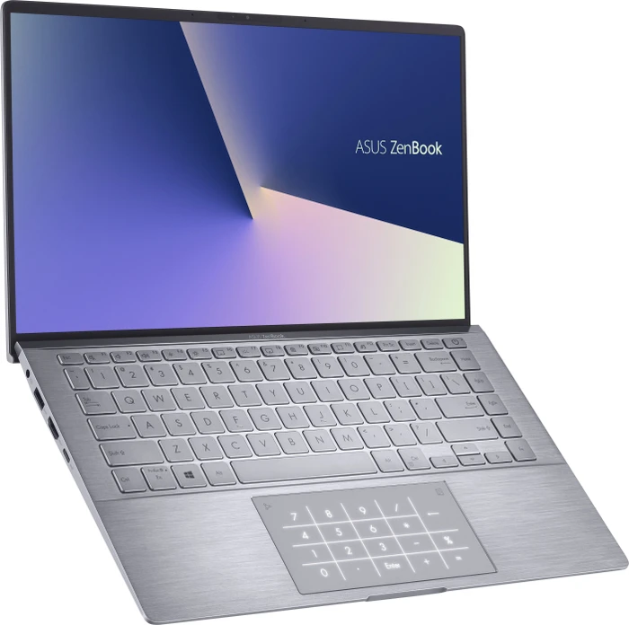 ASUS ZenBook 14 UM433IQ-A5018T, Light Grey, Ryzen 7 4700U, 16GB RAM, 512GB SSD, GeForce MX350, DE