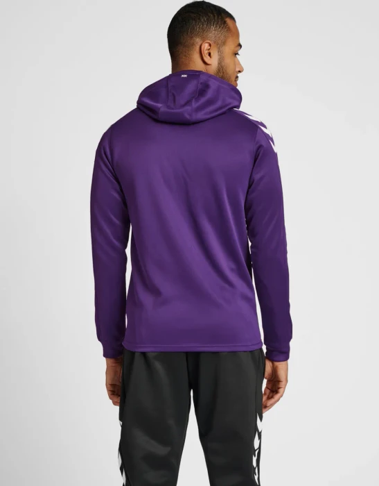 hummel Core XK Poly Sweat Hoodie acai/white (Herren)