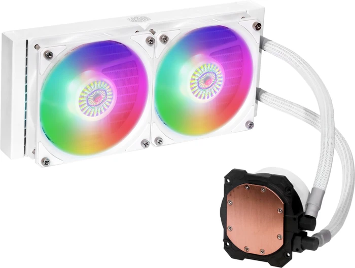 Cooler Master MasterLiquid ML240L ARGB V2 White Edition, weiß
