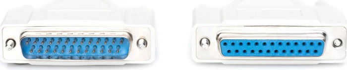 Digitus seriell/parallel, Datentransfer Verlängerungskabel, D-Sub 25 25-Pin Stecker auf D-Sub 25 25-Pin Buchse, 2m