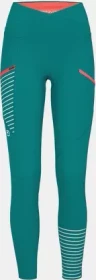Ortovox Mandrea Tights Kletterhose lang pacific green (Damen)