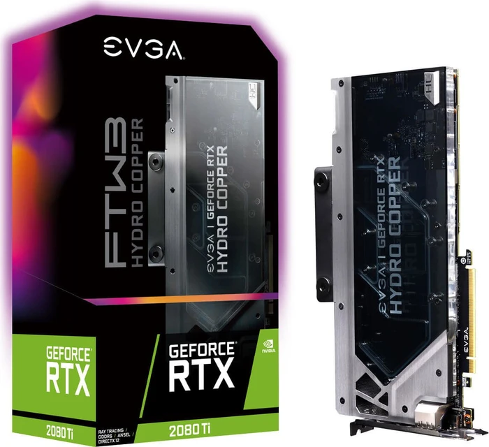 EVGA GeForce RTX 2080 Ti FTW3 Ultra Hydro Copper Gaming, 11GB GDDR6, HDMI, USB-C, 3x DP