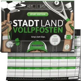 Stadt Land Vollpfosten - Sport Edition - "Grips statt Gips"