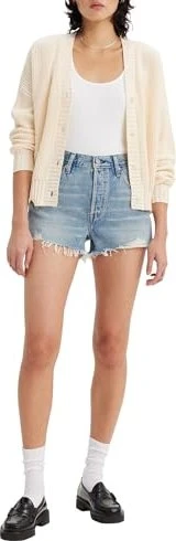 Levi's 501 Original Shorts Jeans vague finish (Damen)