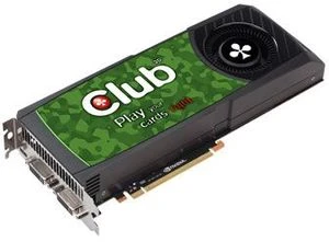 Club 3D GeForce GTX 580, 1.5GB GDDR5, 2x DVI, Mini HDMI