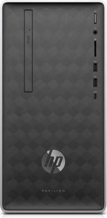 HP Pavilion 590-p0372ng, Ash Silver, Ryzen 5 2400G, 8GB RAM, 128GB SSD, 1TB HDD, GeForce GT 1030