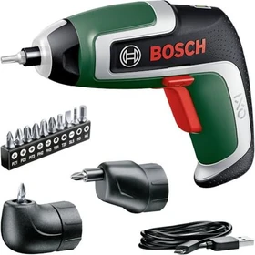 Bosch DIY Ixo VII grün Akku-Schrauber inkl. Werkzeugbox + Akku 2.0Ah + Zubehör