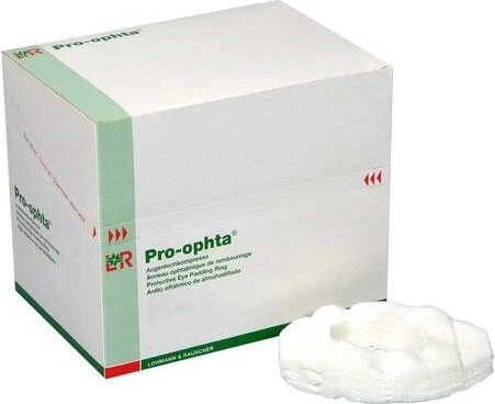 Lohmann & Rauscher Pro-ophta Augenkompressen, 5.3 x 6.6cm, 5 Stück