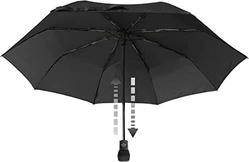 EuroSchirm Light Trek Automatic Schirm schwarz
