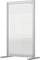 Nobo Premium Plus Schreibtisch-Trennwand aus Acryl, transparent/silber, 60x100cm Vorschaubild