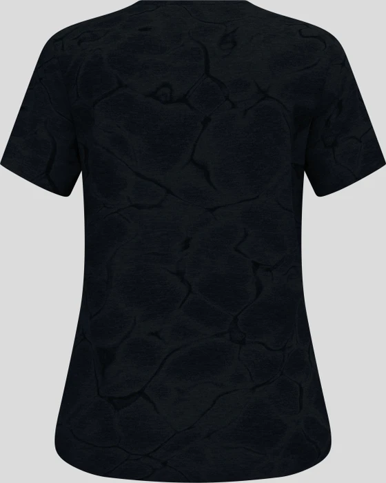 Odlo Zeroweight Engineered Chill-Tec Laufshirt kurzarm black melange (Damen)