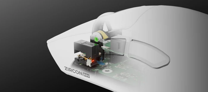 Genesis Zircon 880 Wireless Gaming Mouse weiß, USB/Bluetooth