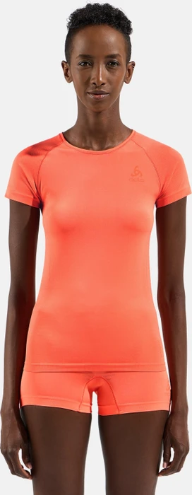 Odlo Performance X-Light Base Funktionsshirt kurzarm living coral (Damen)