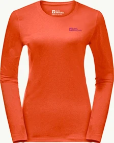 Jack Wolfskin Sky Thermal Funktionsshirt langarm vibrant orange (Damen)