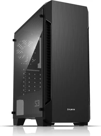 Zalman S3, schwarz, Acrylfenster