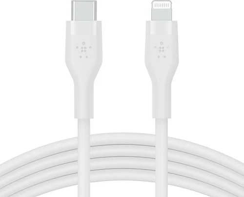 Belkin BoostCharge Flex USB-C/Lightning Kabel 1.0m weiß
