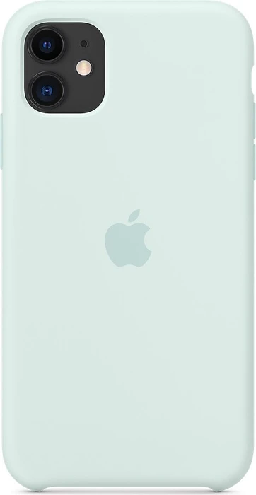 Apple Silikon Case für iPhone 11 Meerschaum