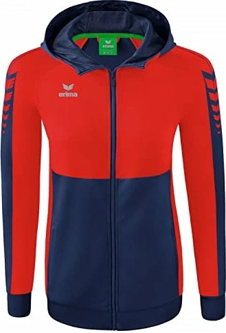 Erima Six Wings mit Kapuze Trainingsjacke new navy/red (Damen)