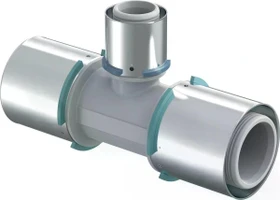 Uponor S-Press Verbund T-Stück reduziert PPSU 63-40-63
