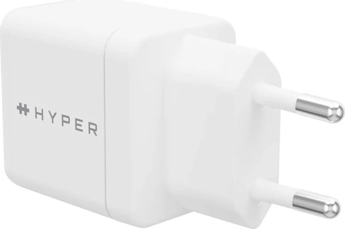 Hyper HyperJuice GaN Netzteil, USB-C, 2x USB-C, 35W, weiß