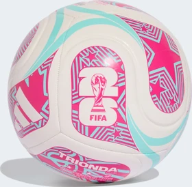 adidas Trionda FIFA WM 2026 Club Fußball white/flash aqua/shock pink