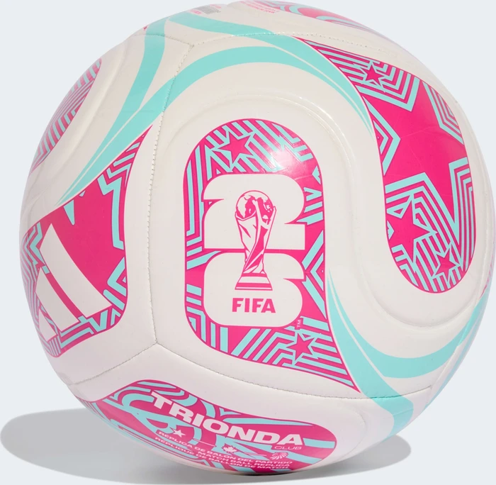 adidas Trionda FIFA WM 2026 Club Fußball white/flash aqua/shock pink