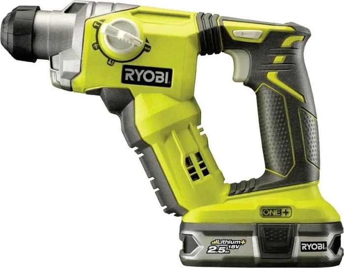 Ryobi R18SDS-125S Akku-Bohrhammer inkl. Tasche + Akku 2.5Ah