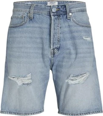 Jack & Jones Loose Shorts Jeans blue denim (Herren)