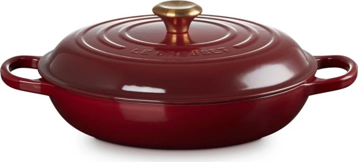 Le Creuset Gourmet-Profitopf Bräter aus Gusseisen rund 30cm 3.5l rhone