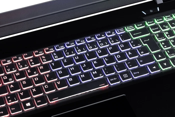 Nexoc G1744, Core i7-8750H, 16GB RAM, 120GB SSD, 1TB HDD, GeForce RTX 2060, DE