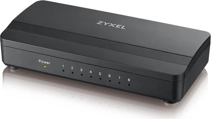 Zyxel GS-100 Desktop Gigabit Switch, 8x RJ-45