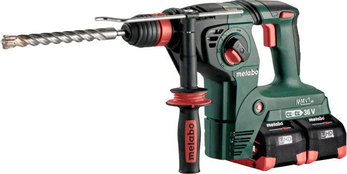 Metabo KHA 36-18 LTX 32 Akku-Bohr-/Meißelhammer inkl. Koffer + 4 Akkus 8.0Ah