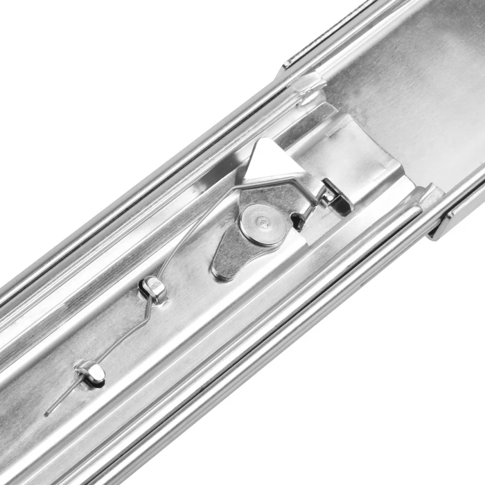 SilverStone RMS08-20, Rackmountschienen, silber, 25mm, 1HE