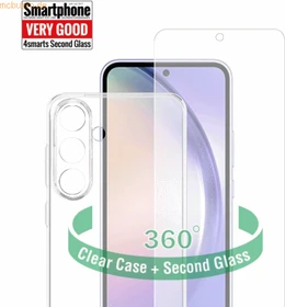 4smarts 360° Protection Set für Samsung Galaxy A55 5G transparent