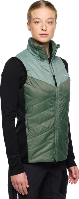 Vaude Sesvenna IV Funktionsweste dusty fern (Damen)