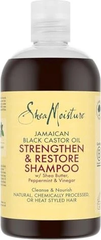 Shea Moisture Jamaican Black Castor Oil Strengthen & Restore Shampoo, 384ml