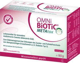 Omni-Biotic Metatox Beutel, 90g (30x 3g)
