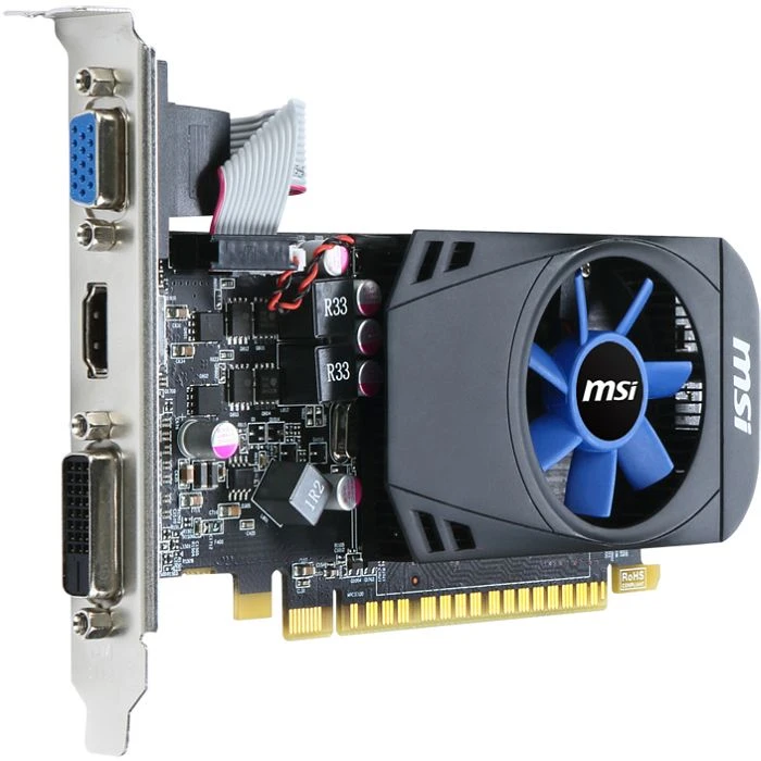 MSI Radeon HD 7730, R7730-1GD3/LP, 1GB DDR3, VGA, DVI, HDMI