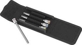 Wera 8767 A Torx HF 1 Zyklop Torx Steckschlüsselsatz inkl. Tasche, 4-tlg.