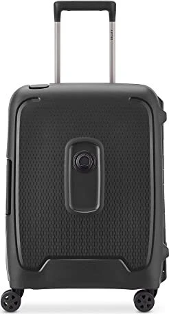 Delsey Moncey slim line 4-Rollen Trolley 55cm schwarz