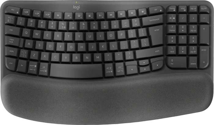 Logitech Wave Keys for Business, Grafit, Logi Bolt, USB/Bluetooth, US