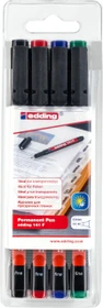 edding 141 F Folienschreiber sortiert, 4er-Set